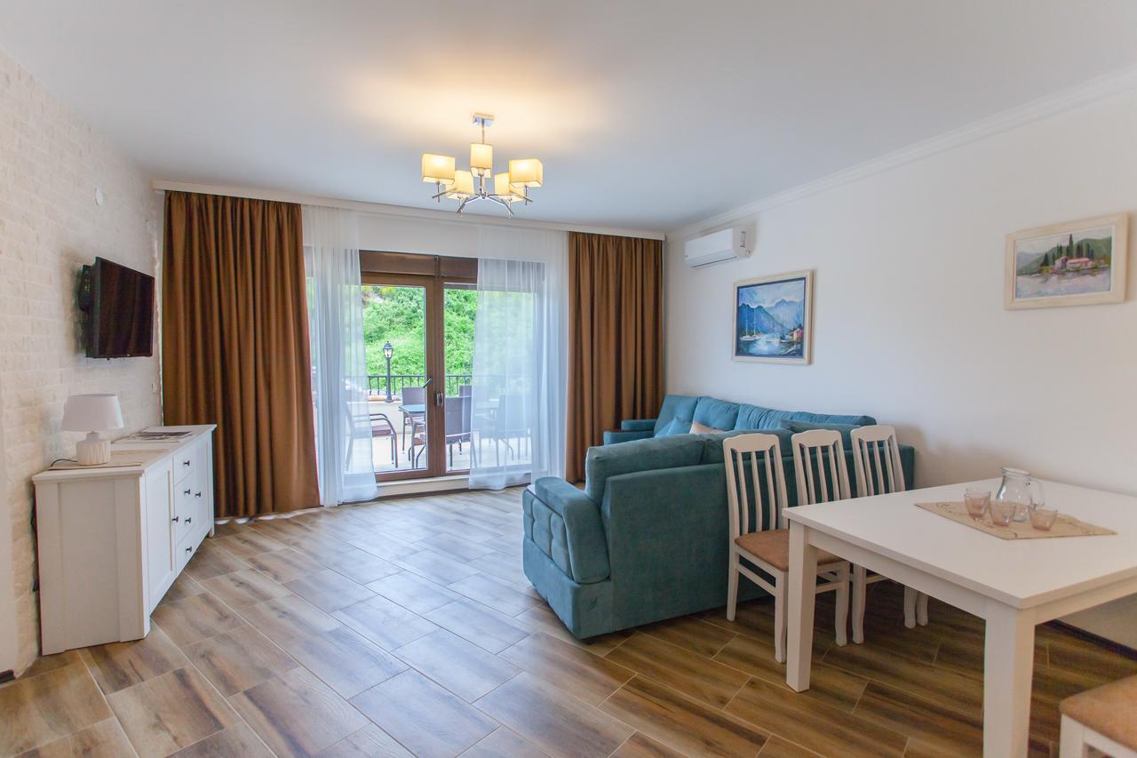 Rosmarino Apartment Sveti Stefan Bagian luar foto